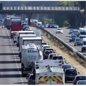 Drivers are being warned of delays on the M18 over the coming days.