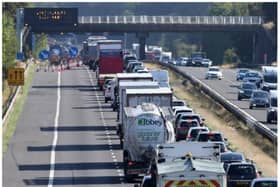 Drivers are being warned of delays on the M18 over the coming days.