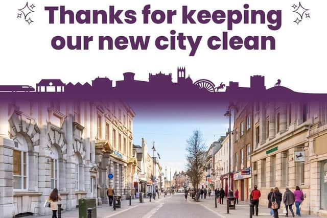 Help to keep our city looking great