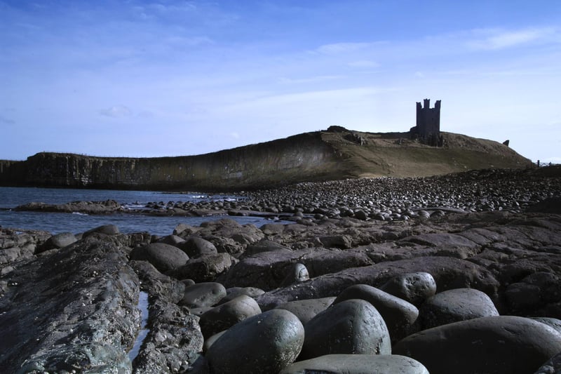 Although Dunstanburgh Castle looks fantastic from the south (Craster), it is an amazing view from Embleton Bay to the north.