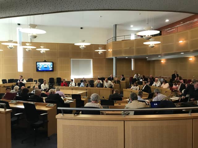 Doncaster Council chamber