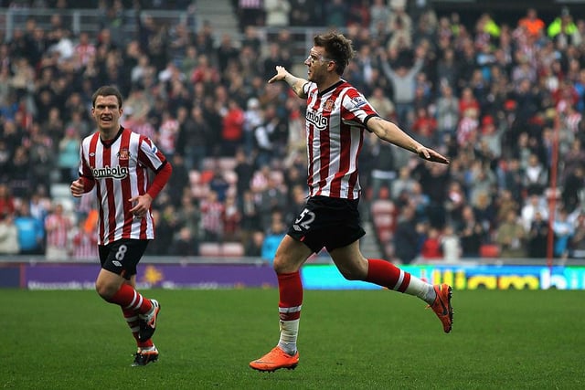 Lord Bendtner's reputation would come to precede him, but the Dane was an effective target man for his year-long loan on Wearside.
The departures of Gyan and Darren Bent meant that goals were a struggle throughout the season for Sunderland, but Bendtner managed eight, including one at St James' Park. 
His form was good during the early days of Martin O'Neill's tenure, which produced some remarkable results even if the goals rarely flowed.
