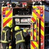 Firefighters called to three arson attacks one involving three vehicles in Doncaster.