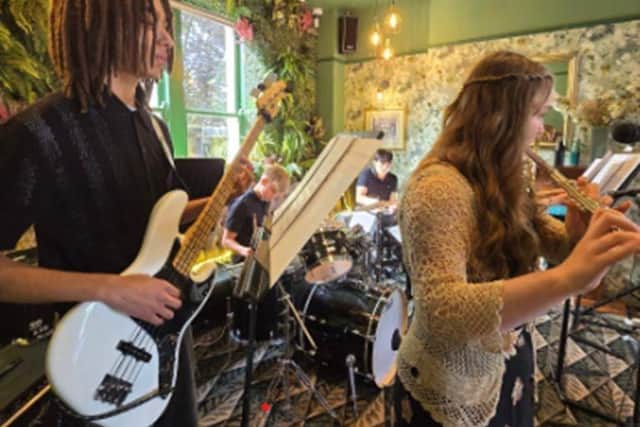 Guiseley School Jazz Band will play Guiseley Theatre on Saturday 12 July