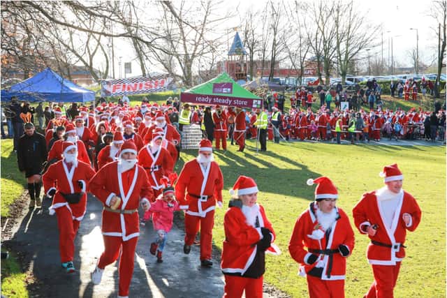 This year's Santa Dash is among the events cancelled in Doncaster.