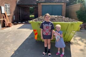 Gearing up for the summer holidays living in a building site