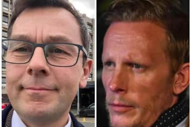 GB News host Laurence Fox has been suspended after he made comments about a female journalist as part of a series of debates about Doncaster MP Nick Fletcher and his repeated calls for a 'minister for men.'