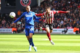 Max Watters (left) in action for Cardiff City. He joined the Bluebirds for £1 million seven months after being released by Doncaster Rovers.