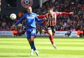 Max Watters (left) in action for Cardiff City. He joined the Bluebirds for £1 million seven months after being released by Doncaster Rovers.