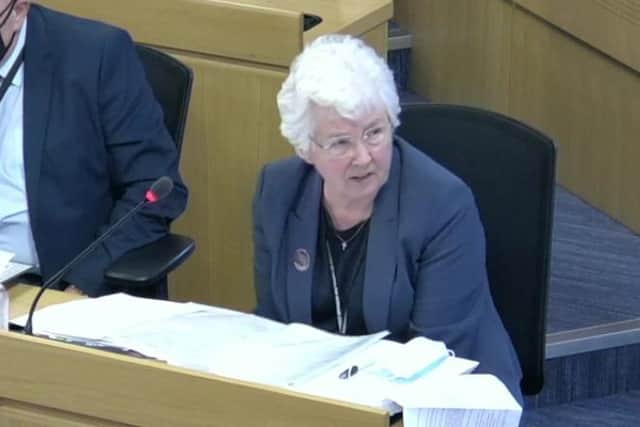 Mayor Ros Jones responds to the question asked by Coun Jane Cox