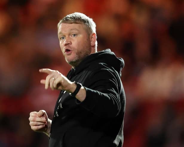 Doncaster Rovers chief Grant McCann, who pits his wits against one of his managerial mentors in Steve Cotterill on Saturday. Photo by George Wood/Getty Images.