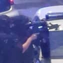 Armed police at the scene in Mexborough. (Photo: Eden Sullivan).