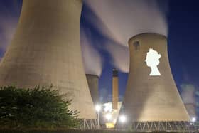 The power station will pay its respects