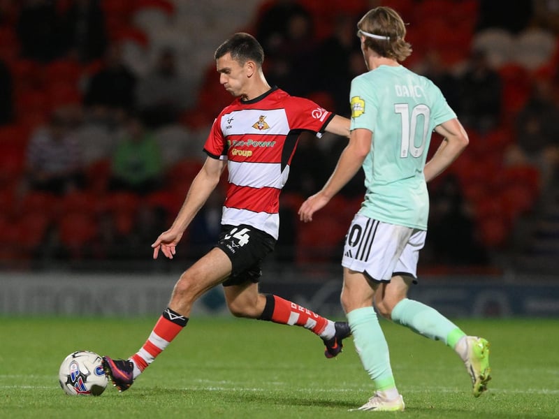 Again very good for large periods as Doncaster almost upset the script. Neat and tidy in possession and helped get his side moving up the pitch. Never afraid to get on the ball from deep.
