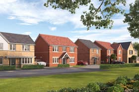 An artist's impression of an Avant Homes development.