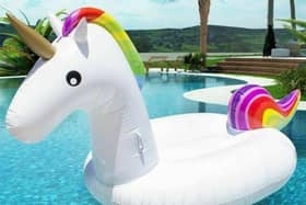 Someone left their unicorn behind...