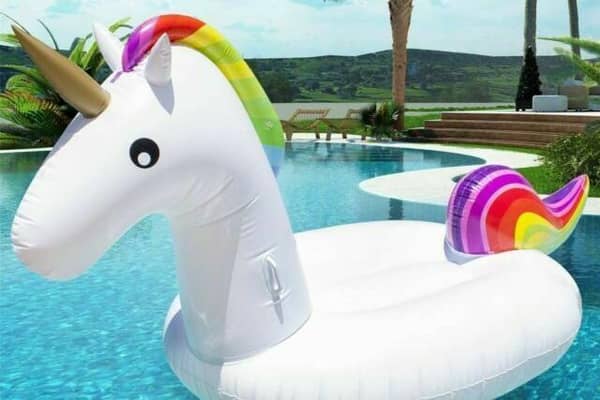 Someone left their unicorn behind...