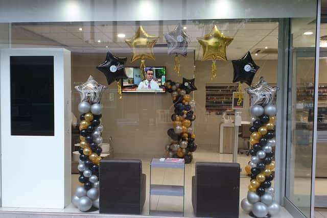 The new salon has opened on August 28.