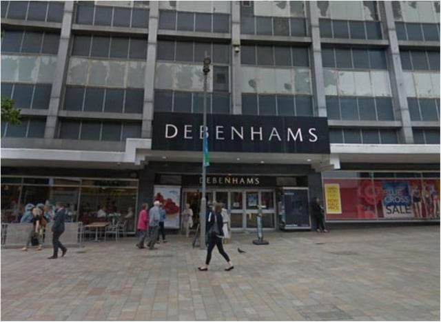 Debenhams in The Moor.