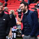 Danny Schofield and Gavin Baldwin. Picture: Howard Roe/AHPIX.com