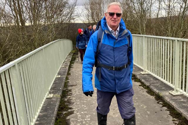 One of our stallwart walk leaders