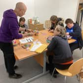 Yes2Ventures - Jo and participants at artSocial.