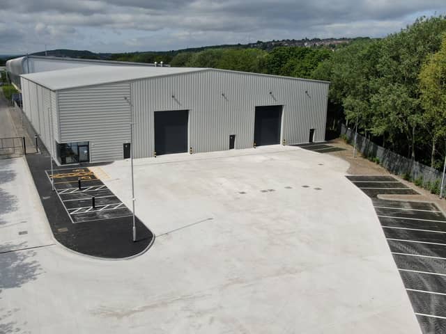 The new warehouse.