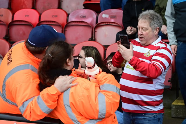 Doncaster Rovers fans had a day to remember at Blundell Park last weekend.