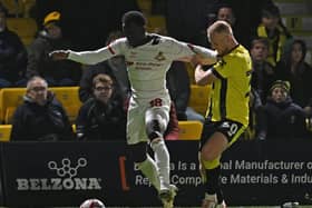 Ephraim Yeboah has made just one league start for Rovers so far.