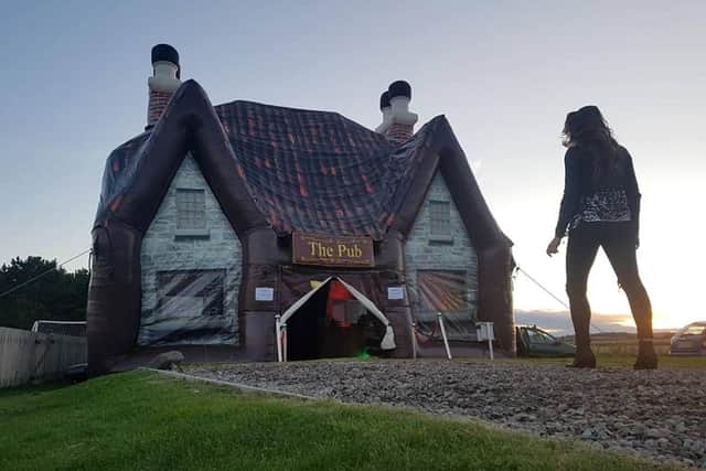 The Inflatable Pub Company has three models to choose from. Picture: The Inflatable Pub Company.