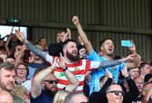 Doncaster Rovers fans have turned up in good numbers for games this season.