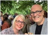 David Bamforth with his wife Helen.