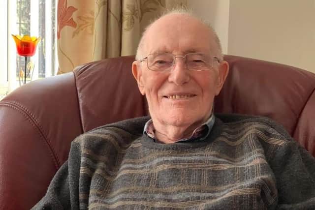 William Gelder, aged 92, has survived coronavirus.