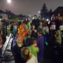 Residents of Clay Lane enjoyed a Halloween party.