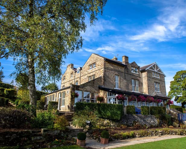 The Devonshire Fell hotel sits on a hillside with panoramic views. Image: Devonshire Hotels