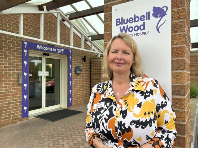 Heidi Hawkins, CEO of Bluebell Wood Children's Hospice