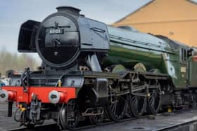 Flying Scotsman has returned to her Doncaster birthplace for a two day 100th birthday celebration.
