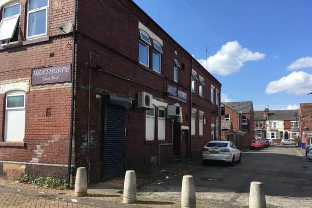 The former Hexthorpe Star Bar. Photo: City of Doncaster Council