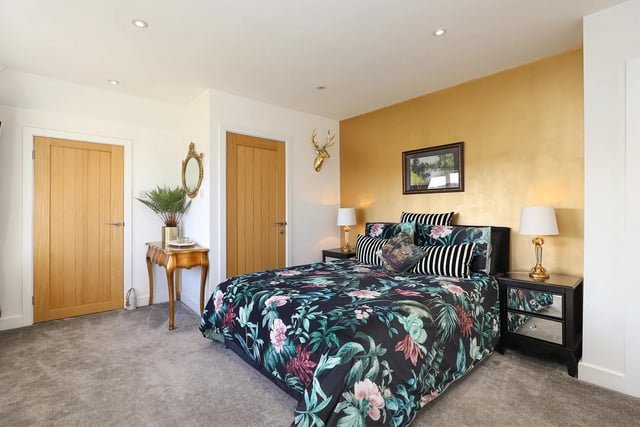 Four of the double bedrooms enjoy panoramic views of the countryside and three of these rooms have ensuite showers.