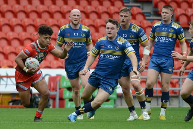 Doncaster RLFC v Keighley. Photo: Rob Terrace