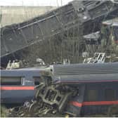 The aftermath of the Great Heck rail tragedy.