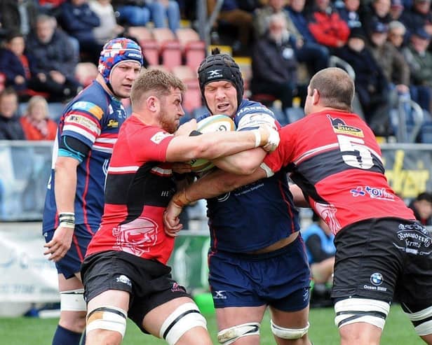 Doncaster Knights' rivalry with Cornish Pirates goes back years (Picture: Marie Caley)