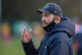 Keeping his head: But Doncaster Knights director of rugby Steve Boden wonders if the game's decision makers are taking enough care over the game he loves as Knights embark on a 10th season in tier two. (Picture: Bruce Rollinson)