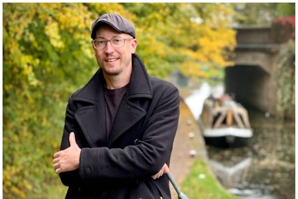 Robbie Cumming explores the canals of Doncaster in a new series of Canal Boat Diaries. (Photo: BBC).