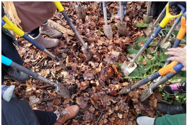Muslim women from across Doncaster joined forces to plant trees.