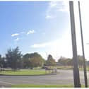 The petrol station is being built near to Sandall Park.