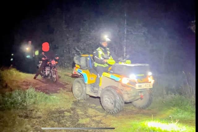 Police in Doncaster have been clamping down on off-road bikers.