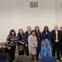 James Woods CEO of Citizens Advice Doncaster, with Jessica Taplin British Gas Energy Trust CEO and Miatta Fahnbulleh, the new MP of Energy Consumers