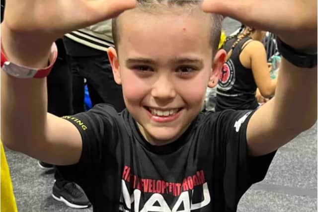 Aiden Millard is fundraising so he can compete at the world kickboxing championships in Italy.