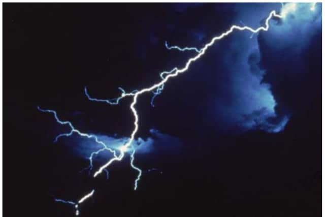 Residents reporting hearing a 'terrifying' lightning bolt striking Sprotbrough.